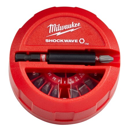Milwaukee Tool SHOCKWAVE 22PC IMPACT DRIVER BIT PUCK (PDQ) 48-32-4012